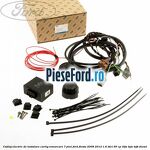 Cablaj electric de instalare carlig remorcare 7 pini Ford Fiesta 2008-2012 1.6 TDCi 95 cp T3JA, TZJA, TZJB diesel