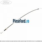 Cablu actionare incuietoare usa spate inferioara cabina RAP Ford Ranger 2016-2020 2.2 TDCi 131 cp