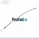 Cablu actionare incuietoare usa spate inferioara cabina RAP Ford Ranger 2016-2020 2.2 TDCi 160 cp