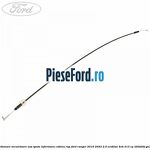 Cablu actionare incuietoare usa spate inferioara cabina RAP Ford Ranger 2019-2022 2.0 EcoBlue 4x4 213 cp