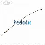 Cablu actionare incuietoare usa spate inferioara cabina RAP Ford Ranger 2019-2022 2.0 EcoBlue 4x4 Raptor 213 cp
