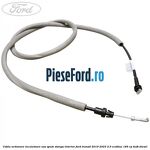 Cablu actionare incuietoare usa spate stanga interior Ford Transit 2019-2023 2.0 EcoBlue 185 cp