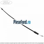 Cablu actionare incuietoare usa spate superioara cabina RAP Ford Ranger 2012-2015 2.2 TDCi 125 cp
