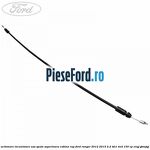 Cablu actionare incuietoare usa spate superioara cabina RAP Ford Ranger 2012-2015 2.2 TDCi 4x4 150 cp