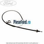 Cablu ambreiaj 5 trepte 793 mm Ford Fiesta 1989-1996 1.3 CAT 60 cp J6B benzina