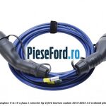 Cablu de incarcare lungime: 6 m 16 A faza 1 conector tip 2 Ford Tourneo Custom 2019-2023 1.0 EcoBoost PHEV 125 cp