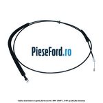 Cablu deschidere capota Ford Escort 1990-1995 1.3 60 cp