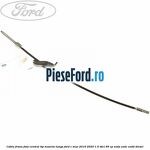 Cablu frana fata central tip maneta lunga Ford C-Max 2016-2020 1.5 TDCi 95 cp XXDA, XXDC, XXDD diesel