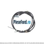 Cablu frana mana an 06/2003-12/2006 Ford Fiesta 1996-2001 1.25 i 16V 75 cp
