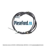 Cablu frana mana an 06/2003-12/2006 Ford Fiesta 1996-2001 1.3 i 50 cp