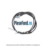 Cablu frana mana an 06/2003-12/2006 Ford Ka 1996-2008 1.3 i 50 cp JJB benzina