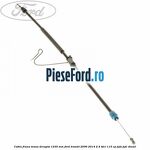 Cablu frana mana dreapta 1235 mm Ford Transit 2006-2014 2.4 TDCi 115 cp