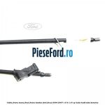 Cablu frana mana final, frana tambur Ford Focus 2004-2007 1.6 Ti 115 cp HXDA, HXDB, SIDA benzina