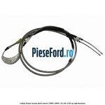 Cablu frana mana Ford Escort 1990-1995 1.8 16V 130 cp
