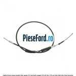 Cablu frana mana model disc spate 4/5 usi Ford Cougar 2.5 V6 24V 170 cp