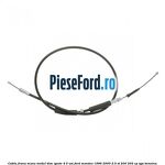 Cablu frana mana model disc spate 4/5 usi Ford Mondeo 1996-2000 2.5 ST 200 205 cp