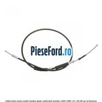 Cablu frana mana model tambur spate combi Ford Mondeo 1993-1996 1.6 i 16V 90 cp
