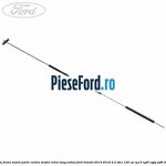 Cablu frana mana parte centru model extra lung extins Ford Transit 2014-2018 2.2 TDCi 125 cp CY14, CYF5, CYFG, USF6 diesel