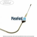 Cablu frana mana parte fata 1284 mm Ford Transit 2006-2014 2.2 TDCi RWD 125 cp
