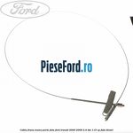 Cablu frana mana parte fata Ford Transit 2000-2006 2.4 TDE 115 cp