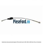 Cablu frana mana parte fata lungime 278 mm Ford Escort 1995-1998 RS 2000 4x4 150 cp N7A benzina