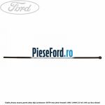 Cablu frana mana parte fata, tija actionare 3570 mm Ford Transit 1991-1994 2.5 TD 100 cp 4EA diesel