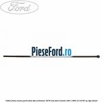 Cablu frana mana parte fata, tija actionare 3570 mm Ford Transit 1991-1994 2.5 TD 85 cp 4GA diesel