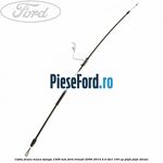 Cablu frana mana stanga 1506 mm Ford Transit 2006-2014 2.4 TDCi 100 cp