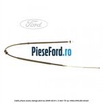 Cablu frana mana stanga Ford Ka 2009-2016 1.3 TDCi 75 cp 169A1000, FD4 diesel