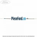 Cablu frana mana stanga roti simple Ford Transit 2014-2018 2.2 TDCi 100 cp DRF5, DRFF, DRFG diesel