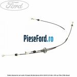 Cablu timonerie set cutie 6 trepte B6 Ford Focus 2014-2018 2.0 TDCi 150 cp T7DA, T7DB diesel