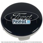 Capac centru janta aliaj 55 mm albastru lucios Ford C-Max 2007-2011 1.6 116 cp