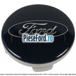 Capac centru janta aliaj 55 mm albastru lucios Ford Focus 2011-2014 1.6 TDCi ECOnetic 105 cp NGDA, NGDB diesel