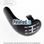 Capac nuca schimbator, 5 trepte negru Ford Fiesta 2002-2005 1.25 16V 75 cp