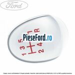 Capac nuca schimbator, 6 trepte plastic insertie rosie Ford Focus 2008-2011 2.5 RS 305 cp