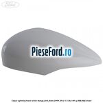 Capac oglinda frozen white stanga Ford Fiesta 2008-2012 1.4 TDCi 68 cp