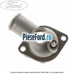 Carcasa termostat cu gaura senzor Ford Fiesta 1989-1996 1.1 50 cp G6A benzina