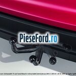 Carlig remorcare detasabil 5 usi hatchback retractabil Ford Focus 2011-2014 1.6 Ti 105 cp