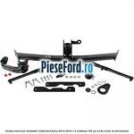 Carlig remorcare detasabil combi Ford Focus 2014-2018 1.0 EcoBoost 125 cp M1DA, M1DC, M1DD benzina