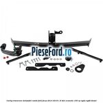 Carlig remorcare detasabil combi Ford Focus 2014-2018 1.6 TDCi ECOnetic 105 cp NGDA, NGDB diesel
