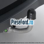 Carlig remorcare detasabil cu functie prin apasare Ford Tourneo Courier 2014-2018 1.6 TDCi 95 cp