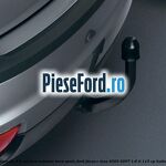 Carlig remorcare fix 3/5 usi fara extensie bara spate Ford Focus C-Max 2003-2007 1.6 Ti 115 cp