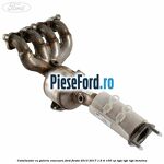 Catalizator, cu galerie evacuare Ford Fiesta 2013-2017 1.6 Ti 105 cp