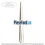 Cheder cromat geam usa spate dreapta 5 usi Ford Fiesta 2008-2012 1.25 82 cp