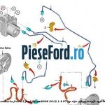 Clips conducta frana 2 Ford Fiesta 2008-2012 1.4 97 cp RTJA, RTJB, SPJA, SPJC, SPJE benzina