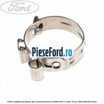 Colier autoblocant furtun apa aeroterma Ford Ka 2009-2016 1.3 TDCi 75 cp 169A1000, FD4 diesel
