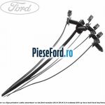 Colier cu clips prindere cablu amortizor cu IVD Ford Mondeo 2014-2018 2.0 EcoBoost 203 cp