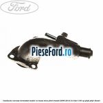 Conducta carcasa termostat model cu teava mica Ford Transit 2006-2014 2.4 TDCi 100 cp