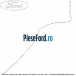 Conducta centrala frana spate dreapta Ford Grand C-Max 2011-2015 1.6 EcoBoost 150 cp JQDA, JQDB benzina