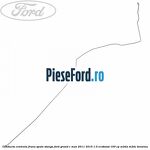 Conducta centrala frana, spate stanga Ford Grand C-Max 2011-2015 1.0 EcoBoost 100 cp M2DA, M2DC benzina